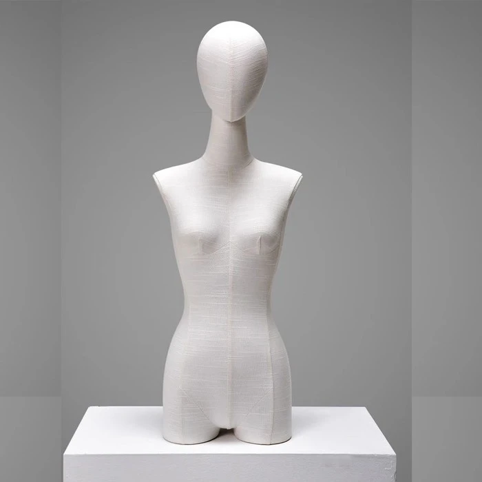 fabric wrapped female torso (4) fabric wrapped female torso (4)